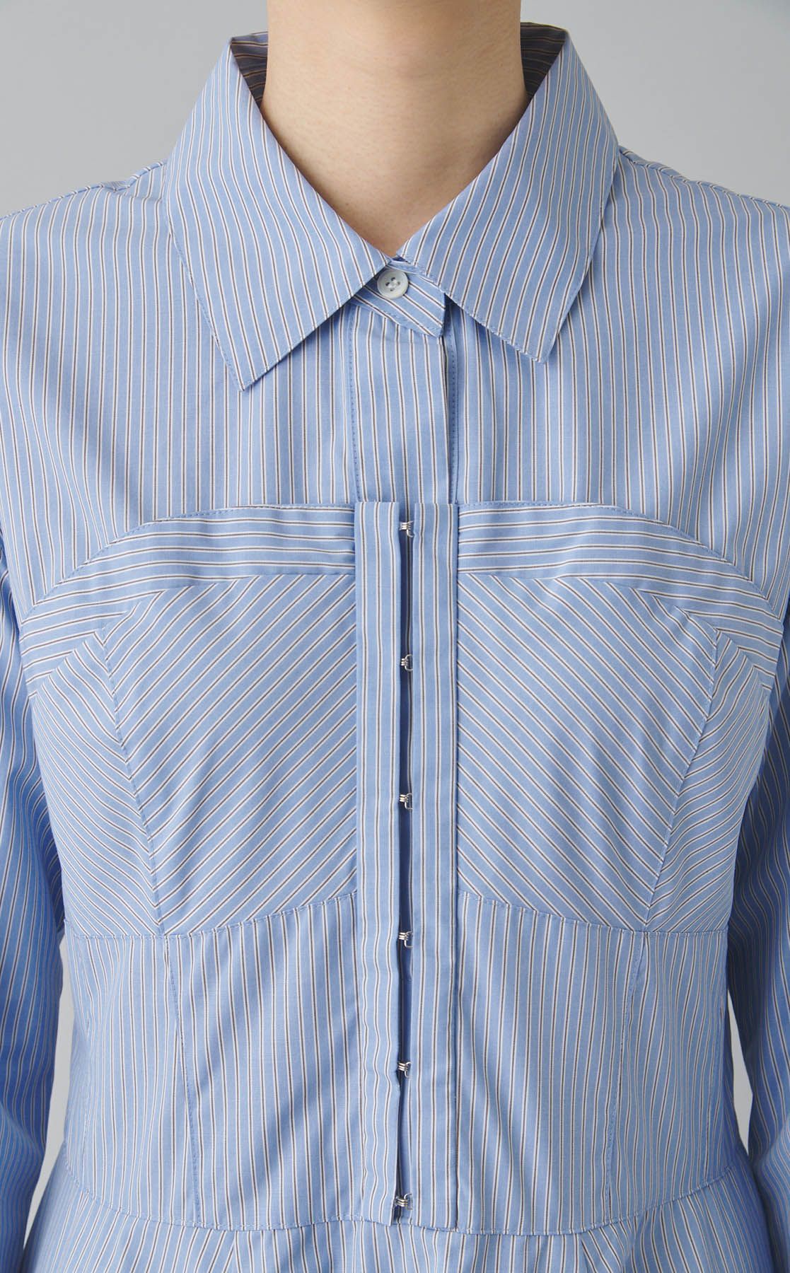 FRAY I.D｜ビスチェコンビシャツワンピース