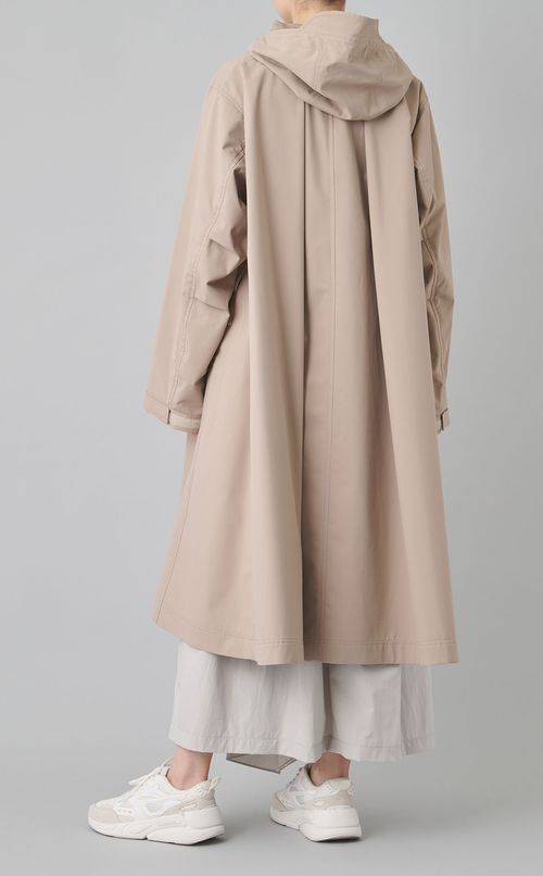 3レイヤーフーディモッズコート