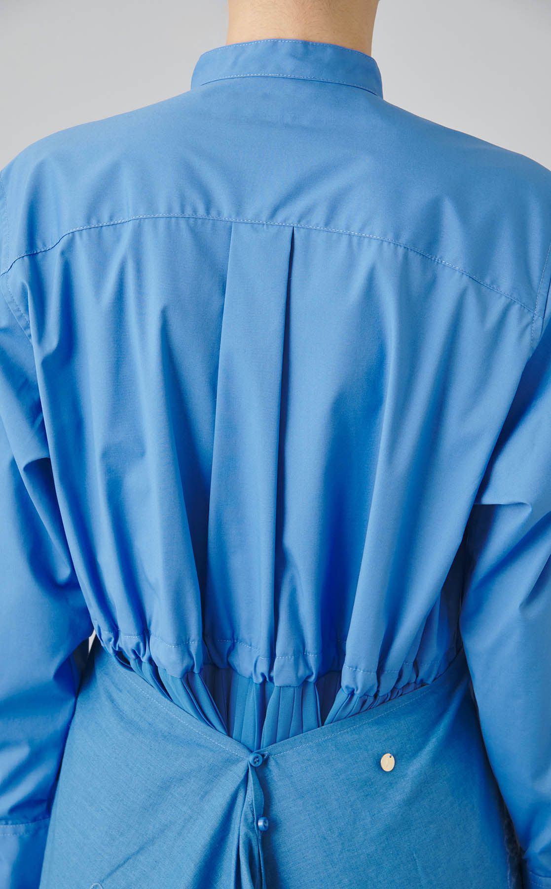 MUVEIL｜トリレースシャツワンピース