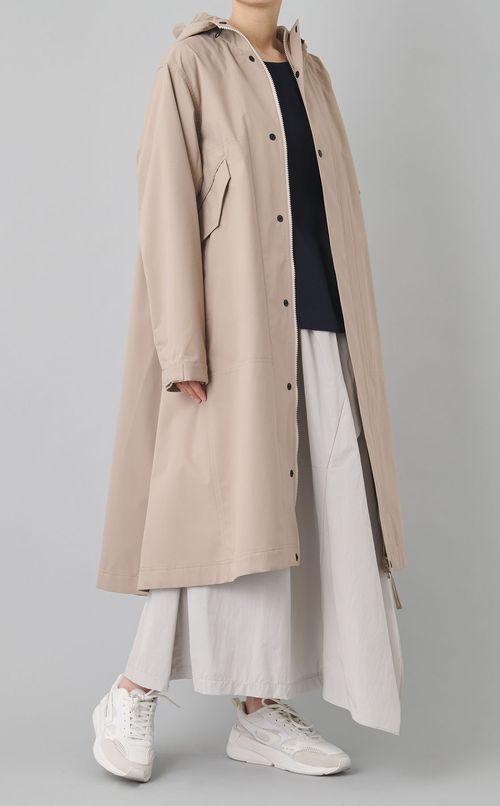 3レイヤーフーディモッズコート