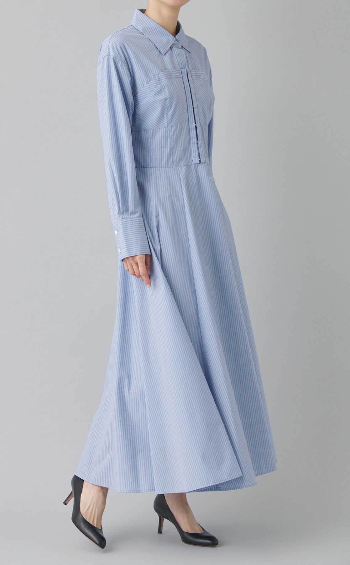 FRAY I.D｜ビスチェコンビシャツワンピース