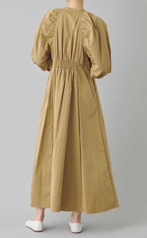 センタージップフレアワンピース