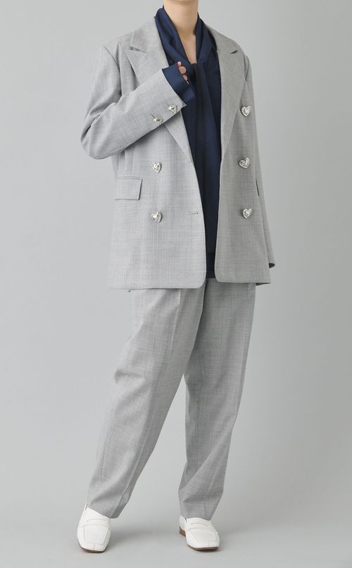 スーツレイヤードパンツ