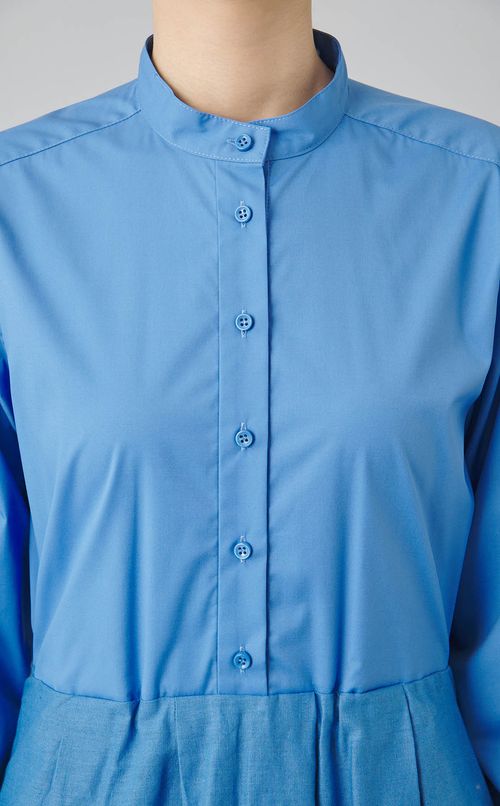 トリレースシャツワンピース