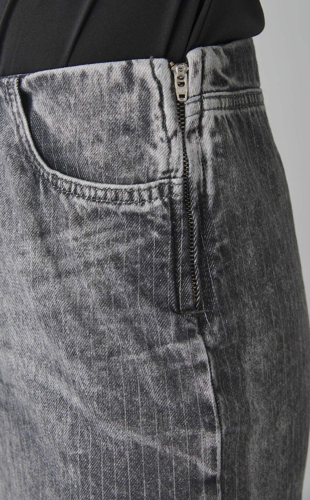 デニムペンシルスカート