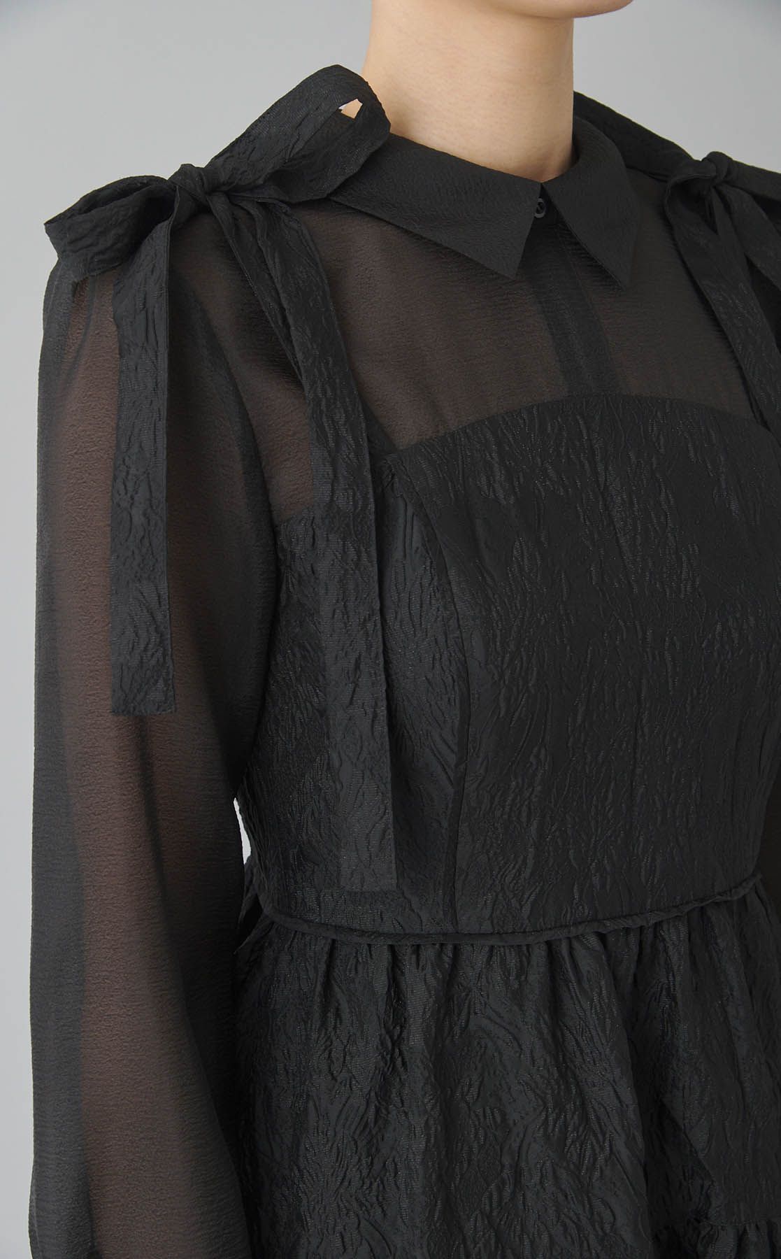 ballsy Military sheer shirt トップス ballsy brothers Military