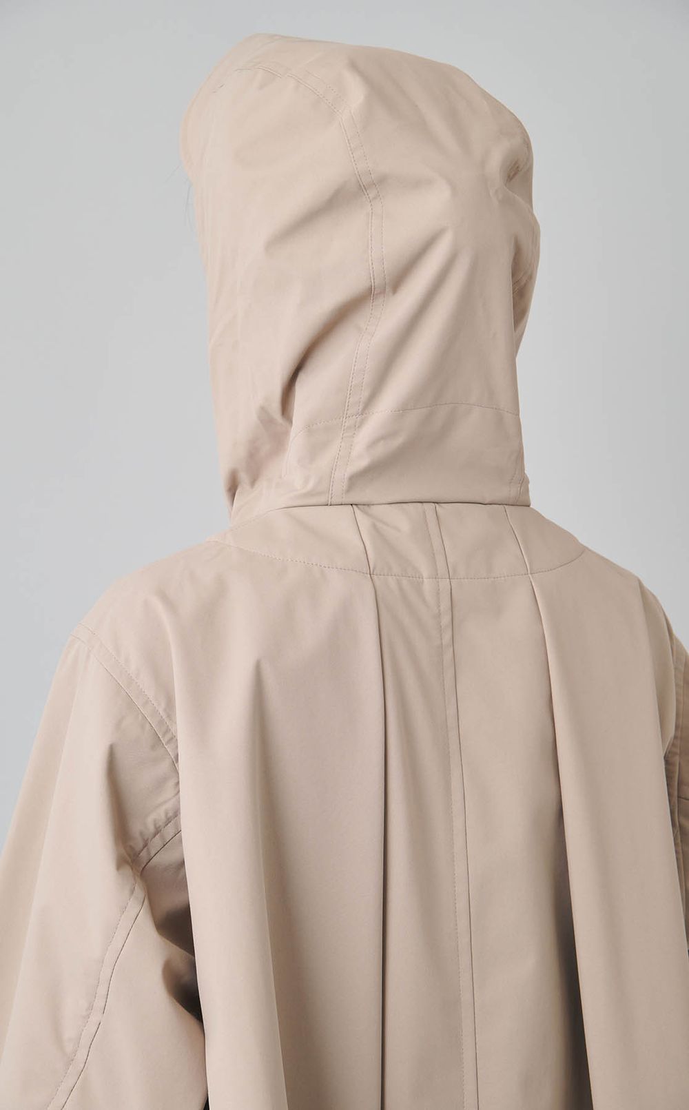 3レイヤーフーディモッズコート