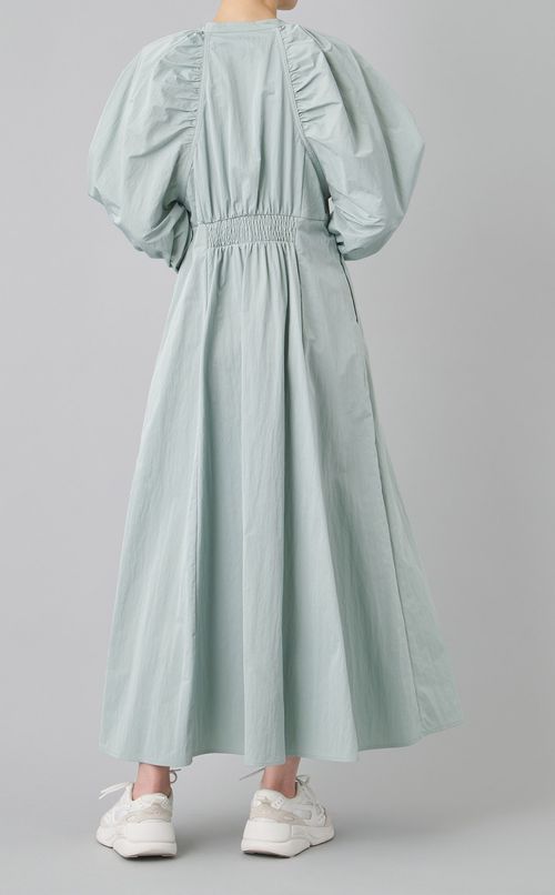 センタージップフレアワンピース