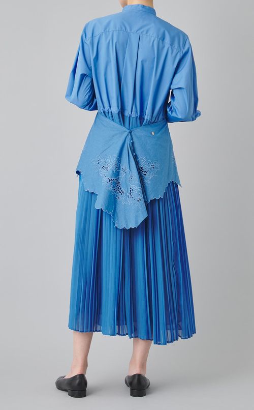 トリレースシャツワンピース