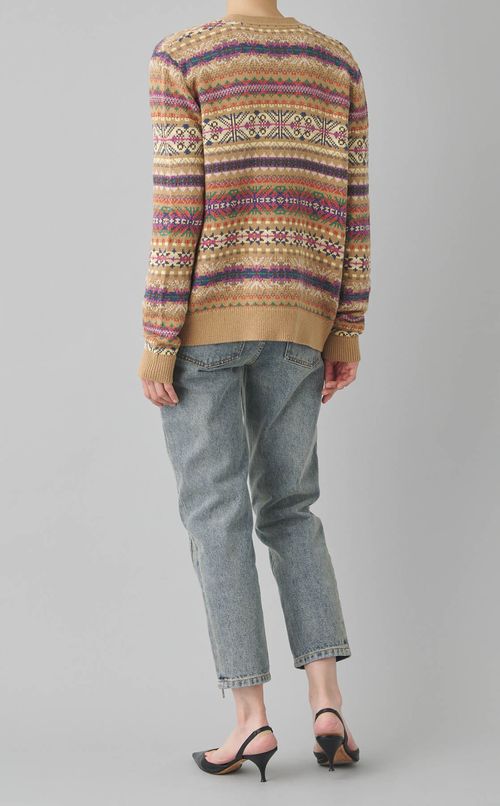 フェアアイルニットカーディガン