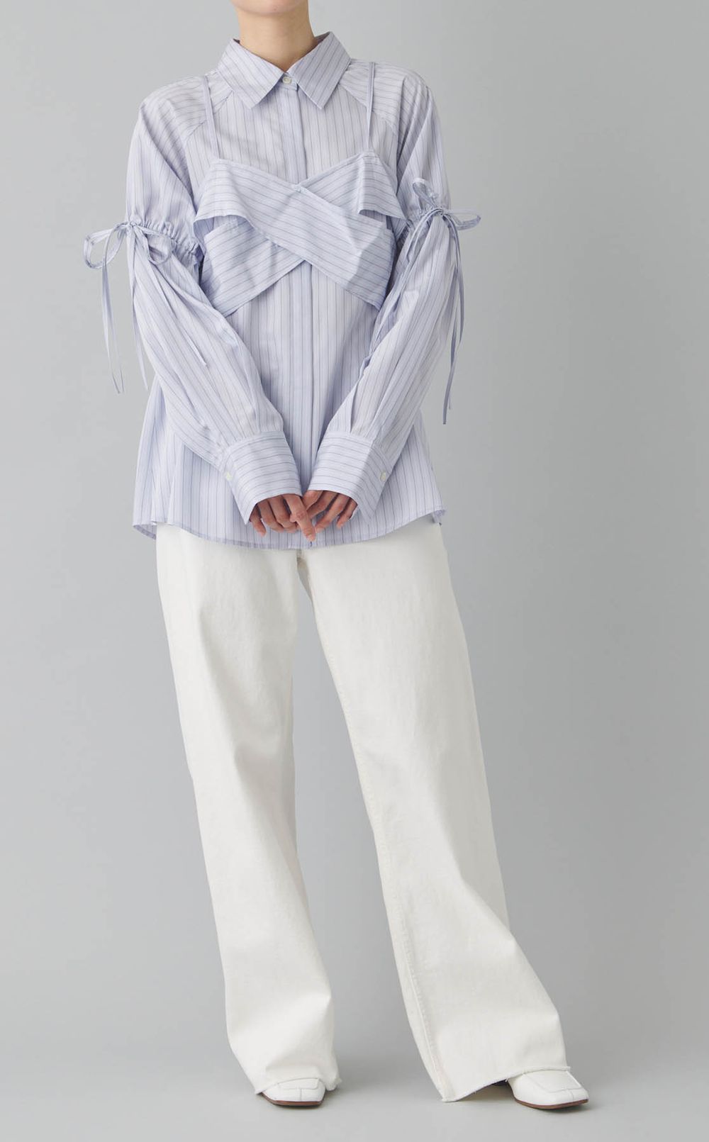 ビスチェキャミコンビシャツ