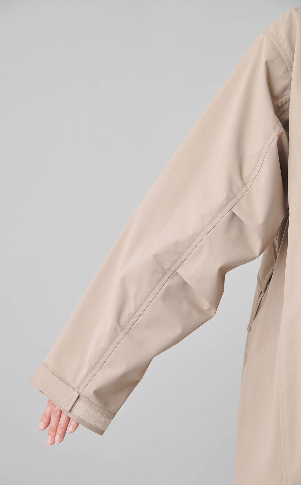 3レイヤーフーディモッズコート