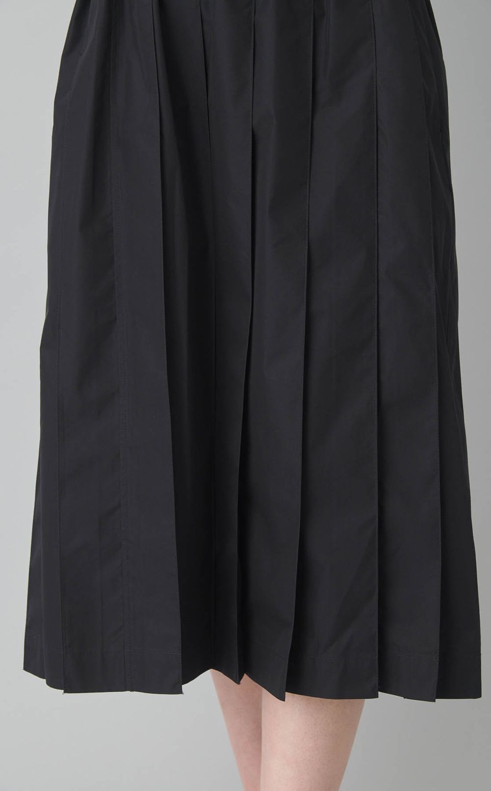 ランタンスリーブコンビワンピース