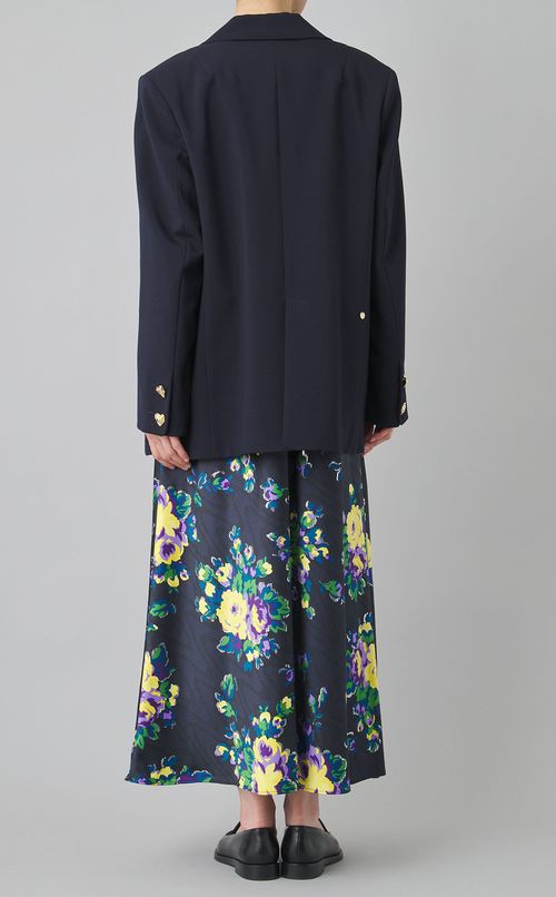 ハートボタンダブルジャケット