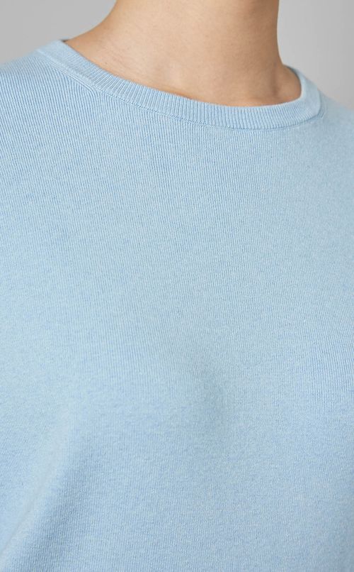 コットンストレッチプルオーバー