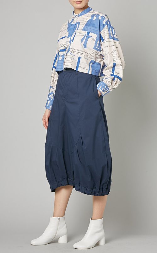 フロントタックバルーンパンツ