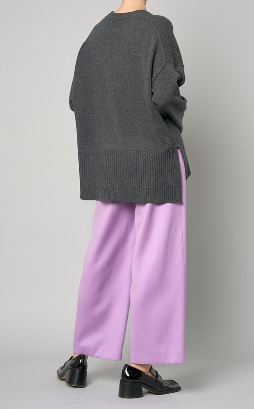 ウールカシミヤニットプルオーバー