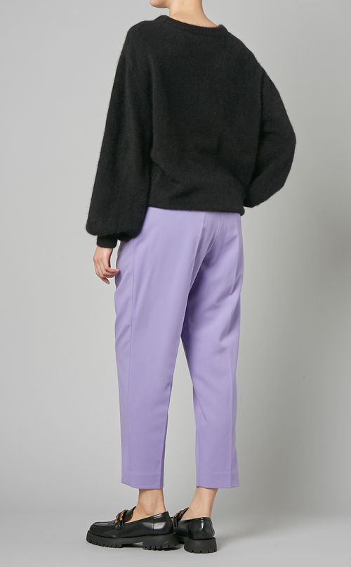 ウールシルクニットプルオーバー