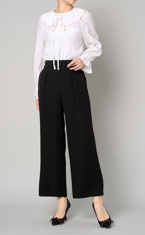 2wayプリーツブラウス