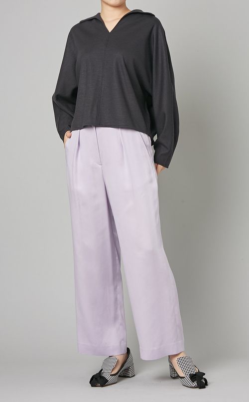 ツイルタックストレートパンツ