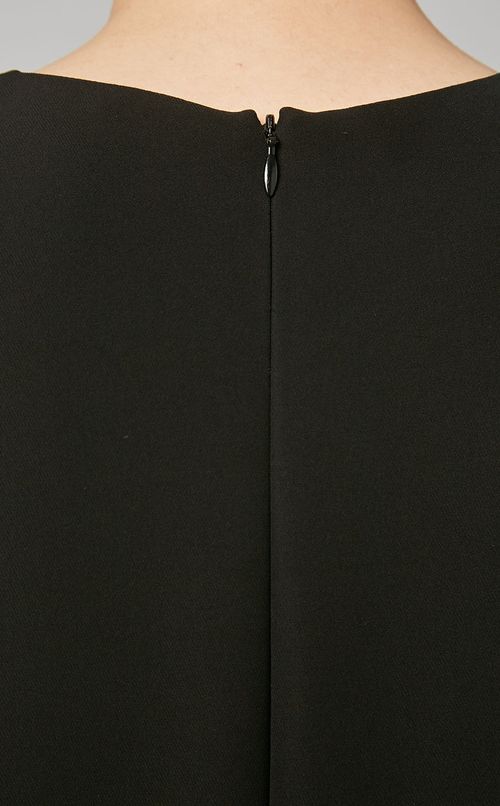 Aラインロングスリーブワンピース