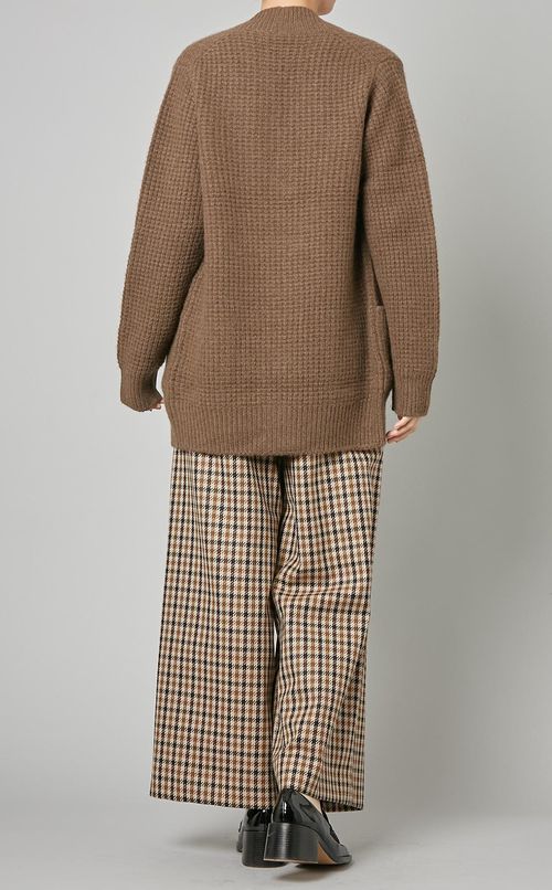 ヤクニットロングカーディガン