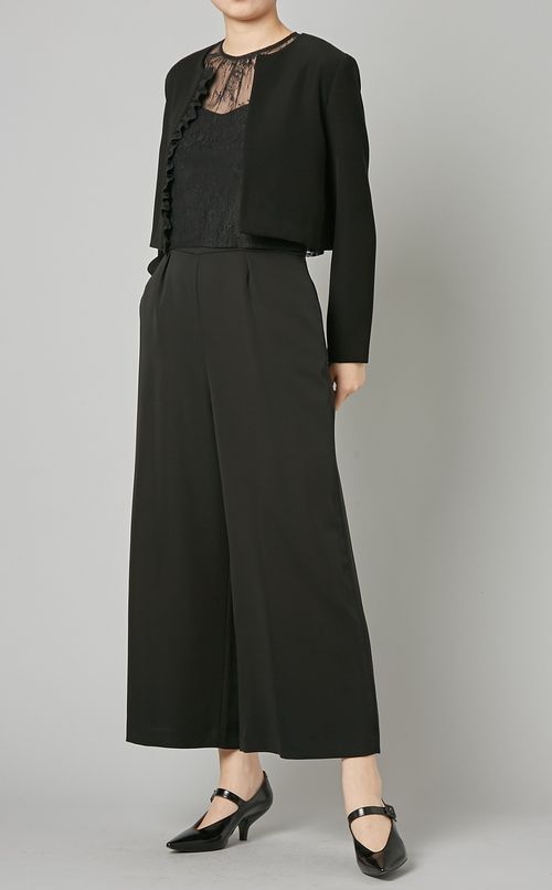 シフォンフリルジャケット