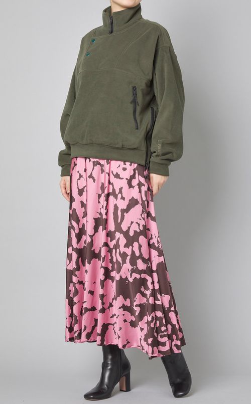 マイクロフリースプルオーバー