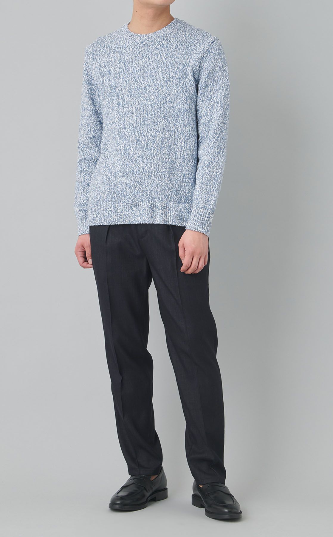 TOMORROWLAND｜ウールデニムシャンブレーイージーパンツ