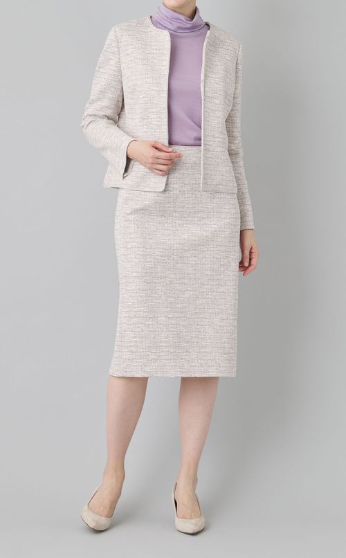 インレイツイードジャケット