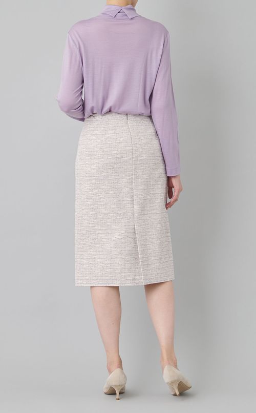 インレイツイードスカート