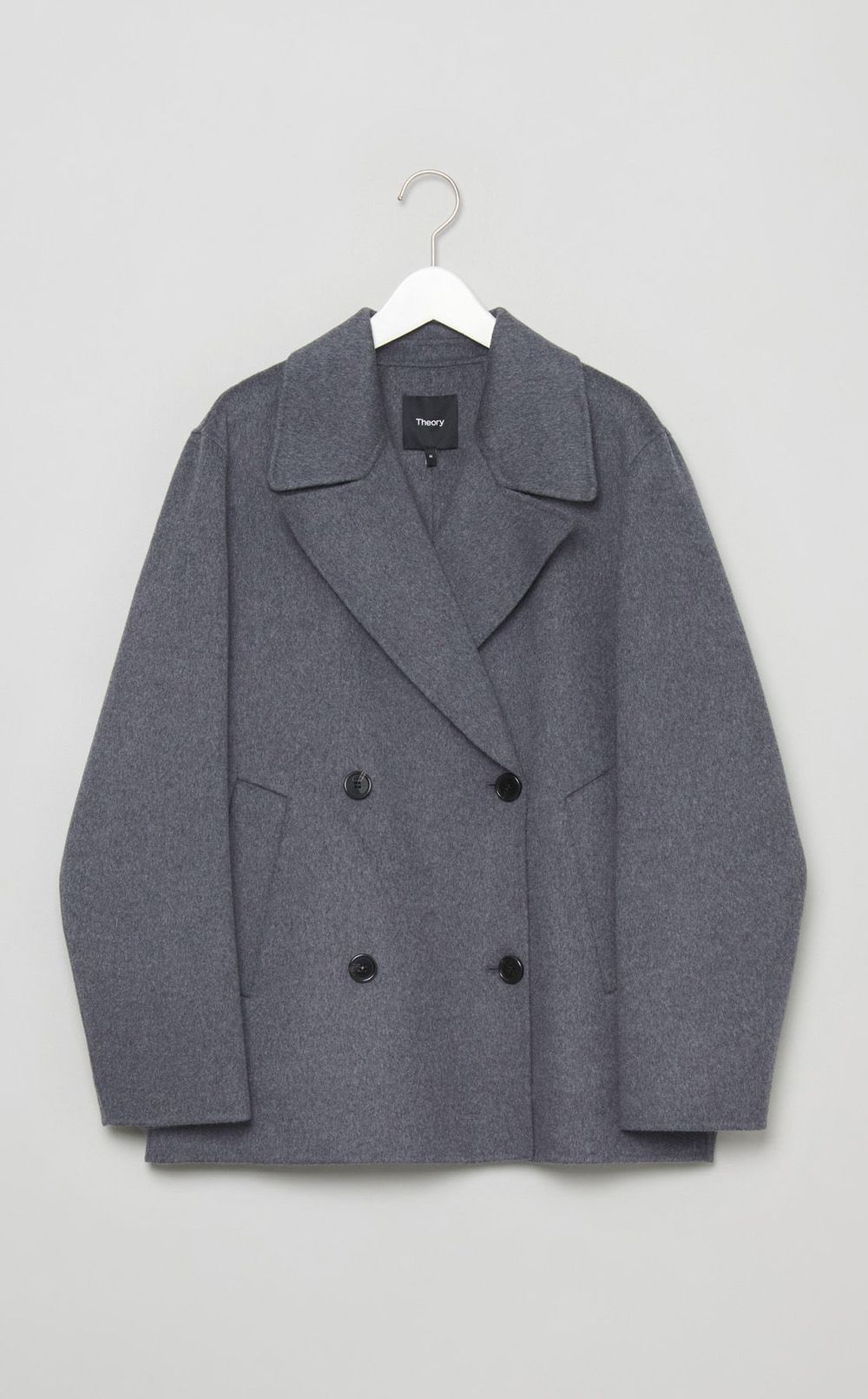 ダブルフェイスショートピーコート