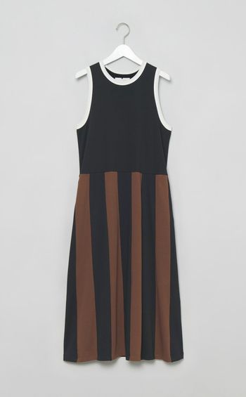 【reADdress】ノースリ切替ワンピ