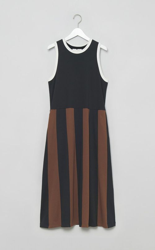 【reADdress】ノースリ切替ワンピ