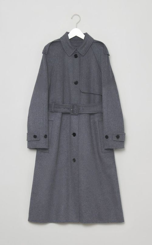 ウールカシミアトレンチコート