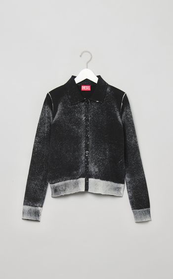 コットンポロカーディガン