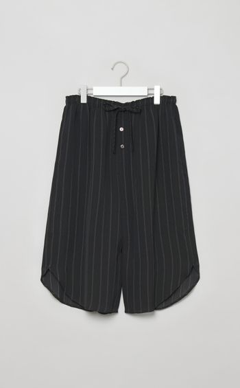 ストライプパジャマショートパンツ