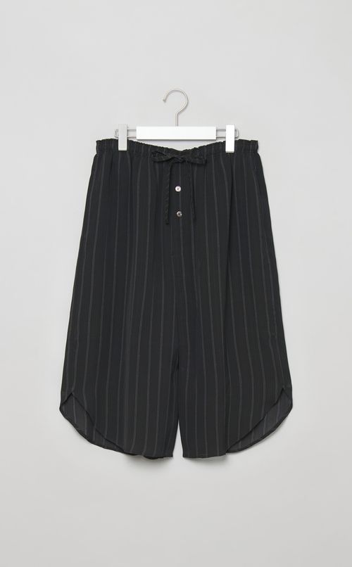 ストライプパジャマショートパンツ