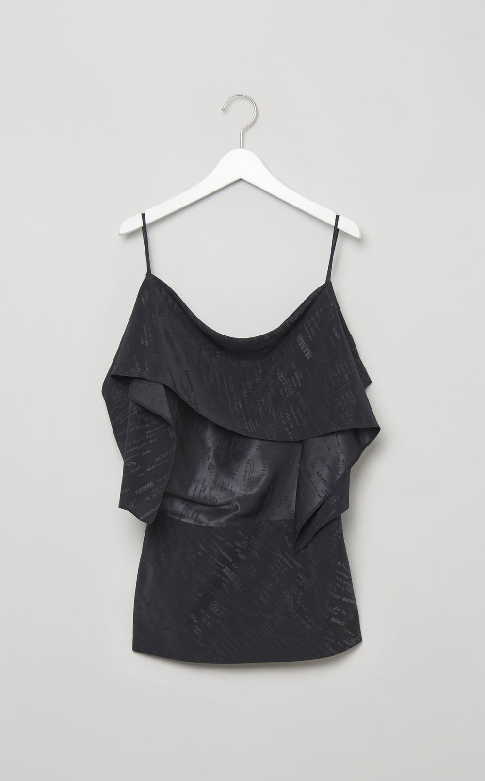 2wayロゴプリントキャミソールトップス