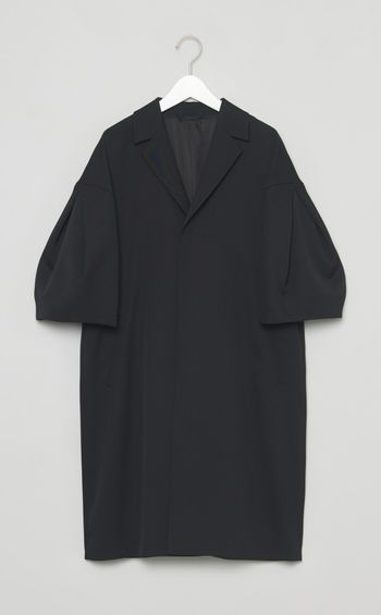 ウールツイルジャケットコート