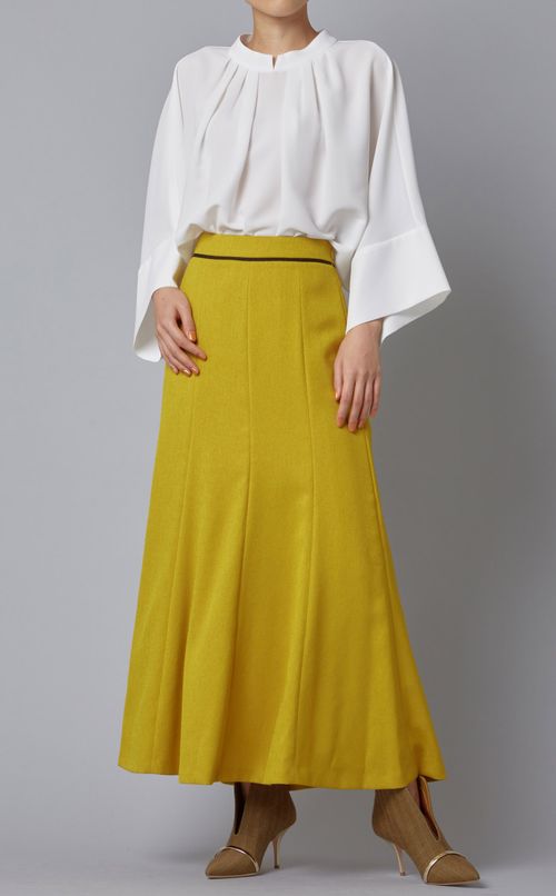 フレアロングスカート