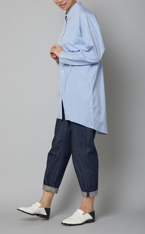 ブロードビッグロングシャツ