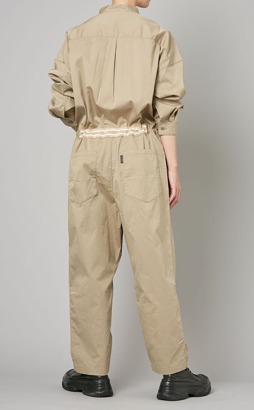 ドロップショルダージャンプスーツ