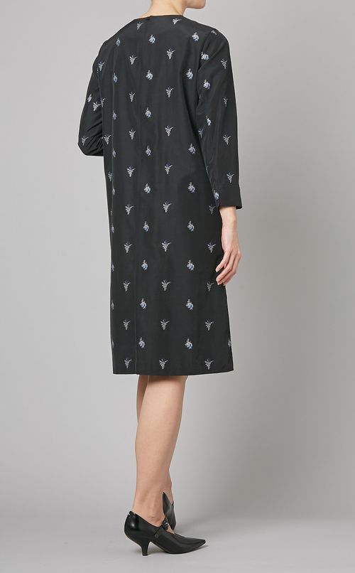 フラワージャガードワンピース