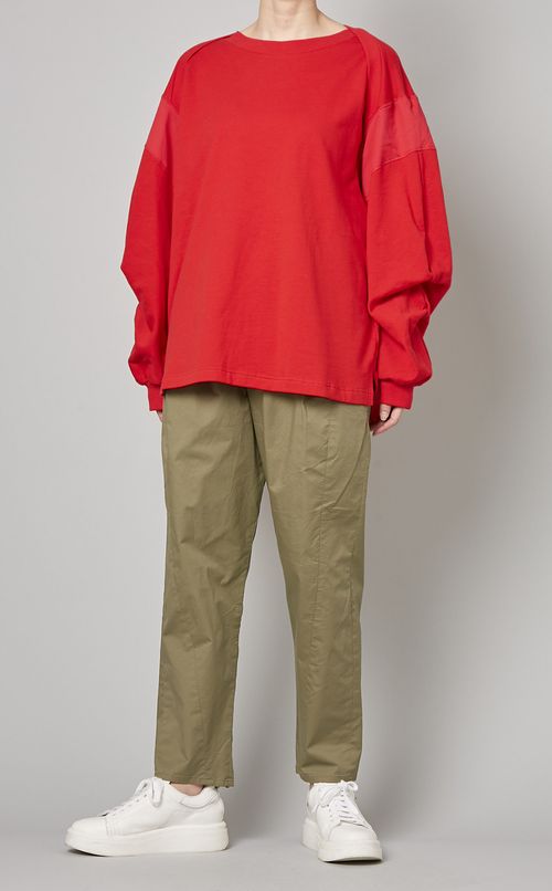 ドロップショルダービッグスウェット