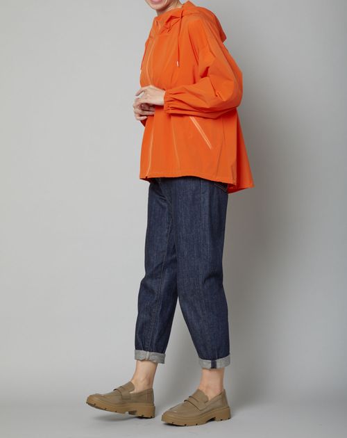 ストレッチタフタフーディブルゾン