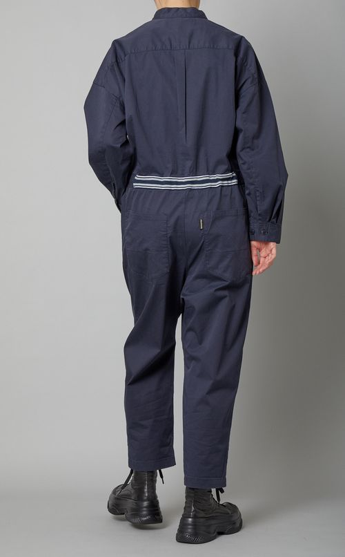 ドロップショルダージャンプスーツ