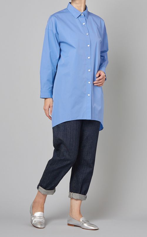 ブロードビッグロングシャツ