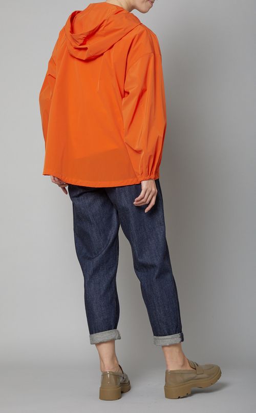 ストレッチタフタフーディブルゾン