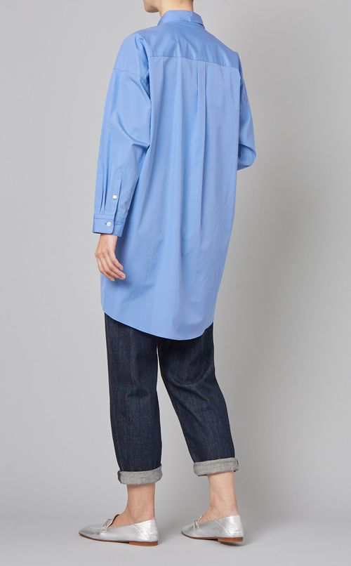 ブロードビッグロングシャツ